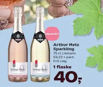 Kvickly Arthur Metz Sparkling tilbud