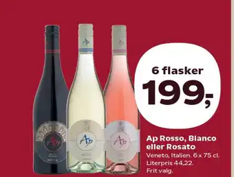 Kvickly Ap Rosso, Bianco eller Rosato tilbud