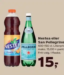 Kvickly Nestea eller San Pellegrino tilbud