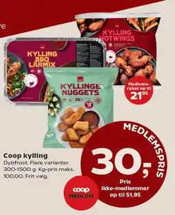 Kvickly Coop kylling tilbud