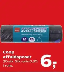 Kvickly Coop affaldsposer tilbud