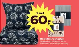 Kvickly Mikrofiber sengetøj tilbud