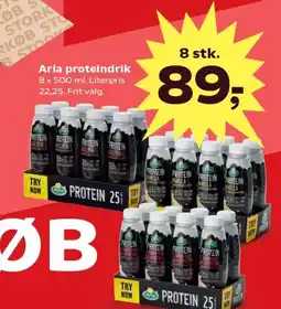 Kvickly Arla proteindrik tilbud