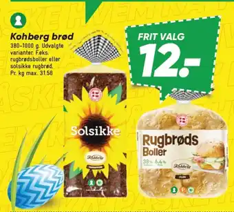 Bilka Kohberg brød tilbud