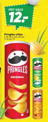 Bilka Pringles chips tilbud