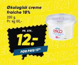 Bilka Økologisk creme fraiche 18% tilbud