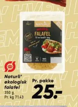 Bilka Naturli' økologisk Pr. pakke tilbud