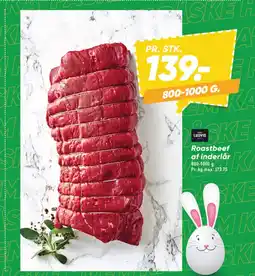 Bilka Roastbeef af inderlår tilbud