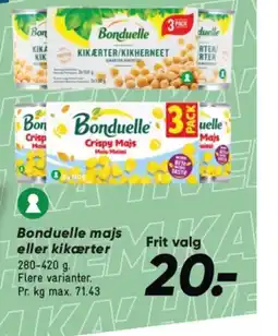 Bilka Bon Bonduelle 3uelle Majs tilbud