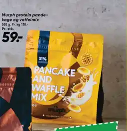 Bilka Murph protein pande- kage og vaffelmix tilbud