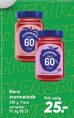 Bilka Hero marmelade tilbud