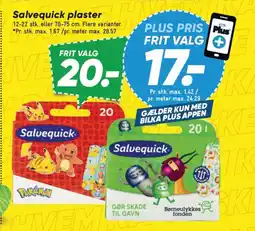 Bilka Salvequick plaster tilbud