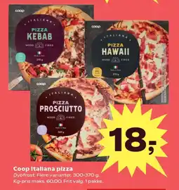 SuperBrugsen Coop Italiana pizza tilbud