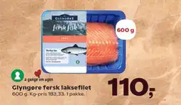 SuperBrugsen Glyngøre fersk laksefilet tilbud