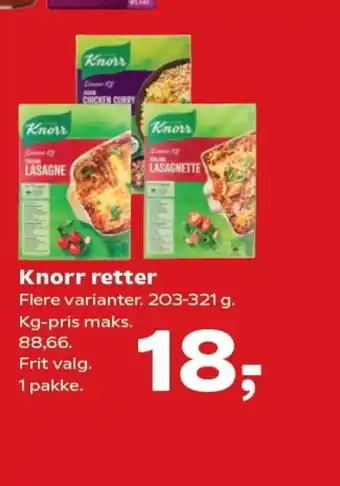 SuperBrugsen Knorr retter tilbud