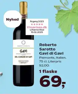 SuperBrugsen Roberto Sarotto Gavi di Gavi tilbud