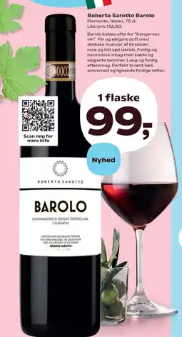 SuperBrugsen Roberto Sarotto Barolo tilbud