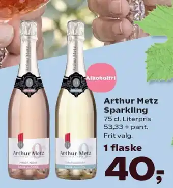 SuperBrugsen Arthur Metz Sparkling tilbud