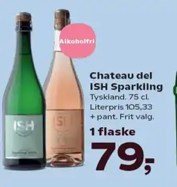 SuperBrugsen Chateau del ISH Sparkling tilbud