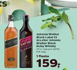 SuperBrugsen Johnnie Walker Black Label 12 tilbud