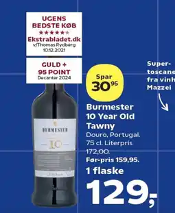 SuperBrugsen Burmester 10 Year Old Tawny tilbud
