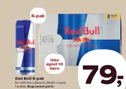 SuperBrugsen Red Bull 8-pak tilbud