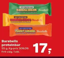 SuperBrugsen Barebells proteinbar tilbud