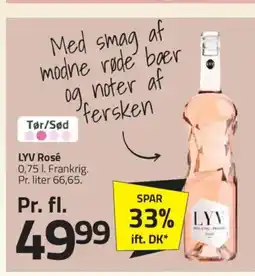 Fleggaard LYV Rosé tilbud