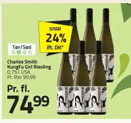 Fleggaard Charles Smith KungFu Girl Riesling tilbud