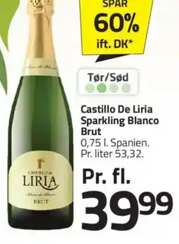 Fleggaard Castillo De Liria Sparkling Blanco Brut tilbud