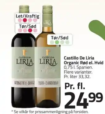 Fleggaard CASTILLO & Castillo De Liria organic organic tilbud