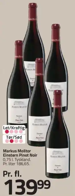 Fleggaard Markus Molitor Einstern Pinot Noir tilbud