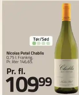 Fleggaard Nicolas Potel Chablis tilbud