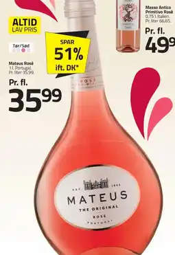 Fleggaard Mateus Rosé tilbud