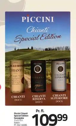 Fleggaard Piccini Chianti Special Edition tilbud