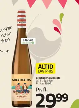 Fleggaard Crestissimo Moscato tilbud