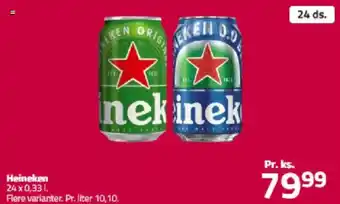 Fleggaard Heineken tilbud