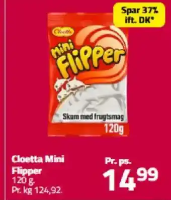 Fleggaard Cloetta Mini Flipper tilbud