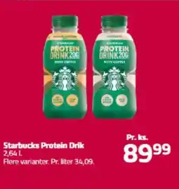 Fleggaard Starbucks Protein Drik tilbud