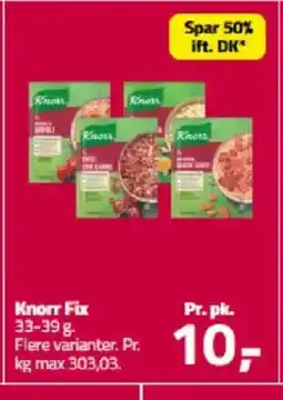 Fleggaard Knorr Fix tilbud