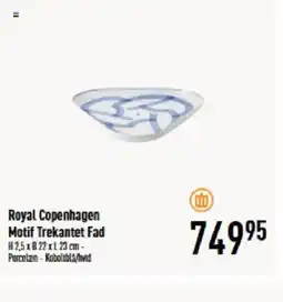 Imerco Royal Copenhagen Motif Trekantet Fad tilbud