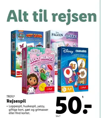 Lidl TREFL® Rejsespil tilbud