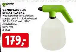 jem & fix GENOPLADELIG SPRAYFLASKE 2 liter tilbud