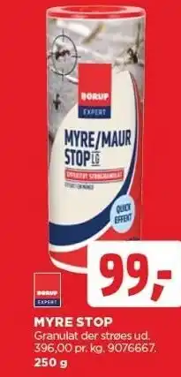 jem & fix MYRE STOP 250 g tilbud