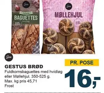 Let-Køb GESTUS BRØD tilbud