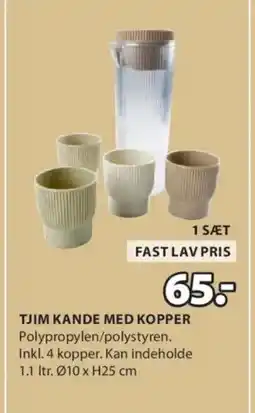 JYSK TJIM KANDE MED KOPPER tilbud