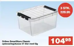 Bauhaus Orthex SmartStore Classic opbevaringskasse 31 klar med låg tilbud