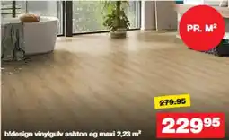 Bauhaus b!design vinylgulv ashton eg maxi 2,23 m² tilbud