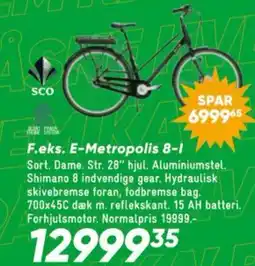 Bilka F.eks. E-Metropolis 8-1 tilbud