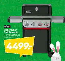 Bilka Weber Spirit E-425 gasgrill tilbud